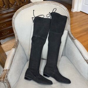 Stuart Weitzman LOWLAND | Stretch Suede/Black | Size 9M